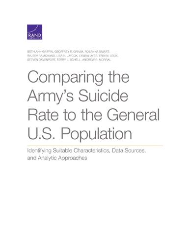Comparing the Army's Suicide Rate to the General U.S. Population