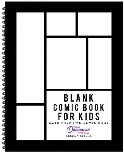 Blank Comic Book for Kids