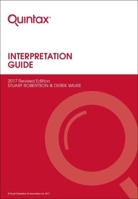 Quintax Interpretation Guide: 2017 Revised Edition.