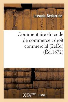 Commentaire Du Code de Commerce