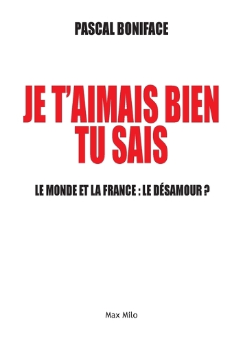 Je t'aimais bien tu sais