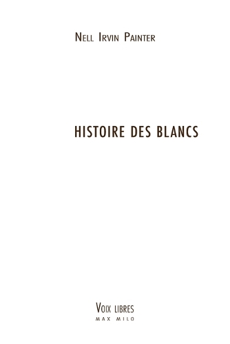 Histoire des Blancs