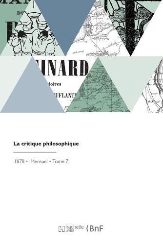 La critique philosophique