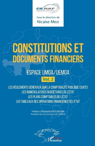 Constitutions et documents financiers Vol 2 Espace UMOA/UEMOA