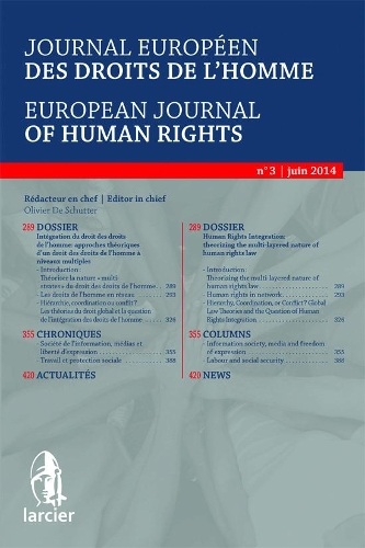Journal Europeen des Droits de l'Homme / European Journal of Human Rights