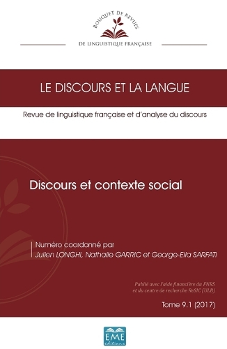 Discours et contexte social