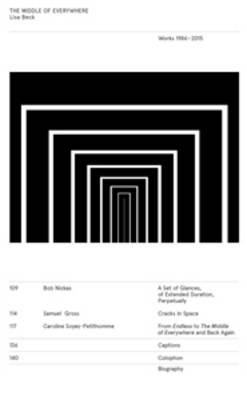 Lisa Beck - the Middle of Everywhere. Works 1986-2015