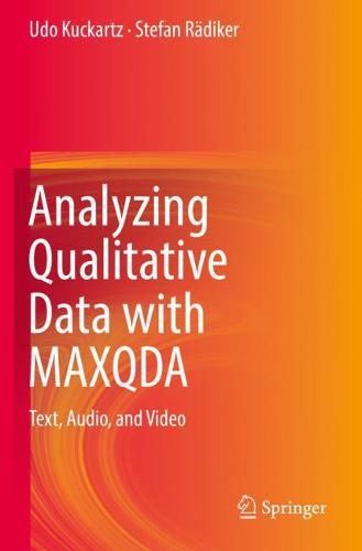 Analyzing Qualitative Data with MAXQDA