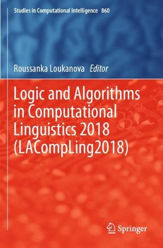 Logic and Algorithms in Computational Linguistics 2018 (LACompLing2018)