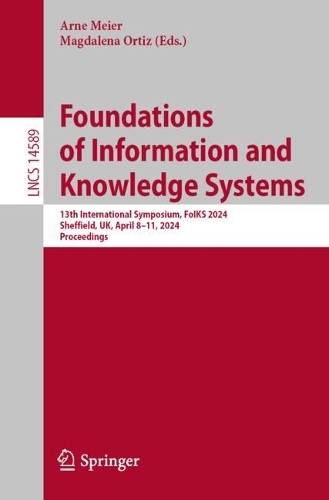 Foundations of Information and Knowledge Systems