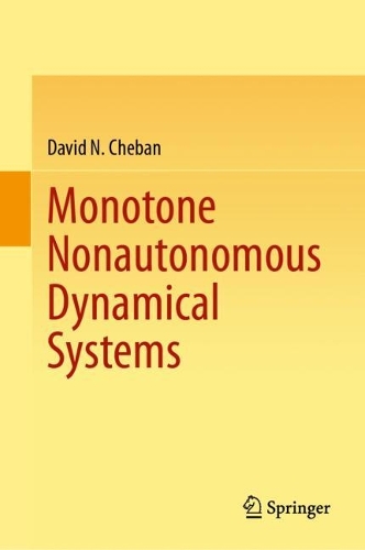 Monotone Nonautonomous Dynamical Systems