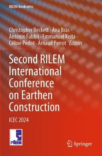 Second RILEM International Conference on Earthen Construction