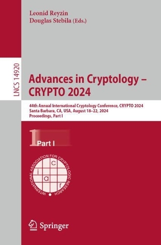 Advances in Cryptology – CRYPTO 2024