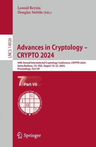 Advances in Cryptology – CRYPTO 2024