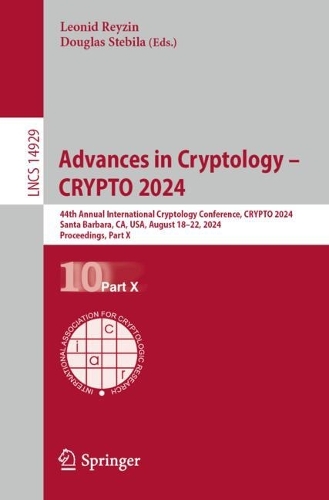 Advances in Cryptology – CRYPTO 2024