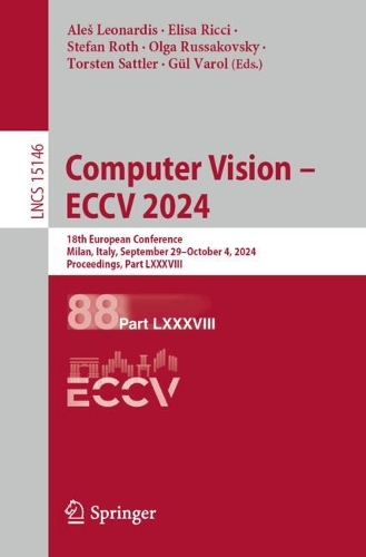 Computer Vision – ECCV 2024