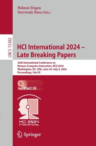 HCI International 2024 – Late Breaking Papers