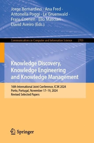 Knowledge Discovery, Knowledge Engineering and Knowledge Management
