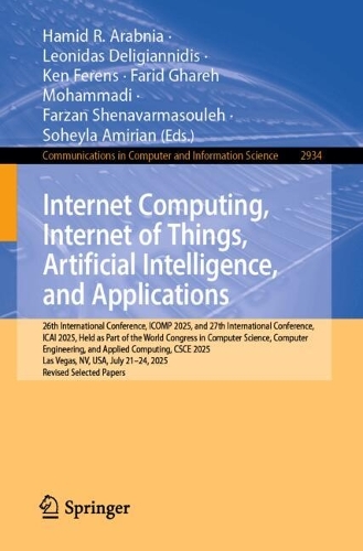 Internet Computing, Internet of Things, Artificial Intelligence, and Applications