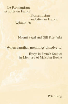 ‘When familiar meanings dissolve…’