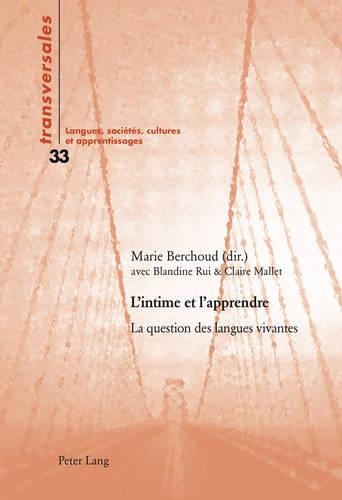 L'Intime Et l'Apprendre