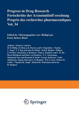 Progress in Drug Research / Fortschritte der Arzneimittelforschung / Progrès des recherches pharmaceutiques