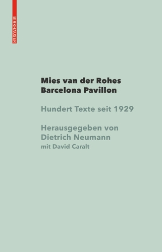 Mies Van Der Rohe Barcelona-Pavillon