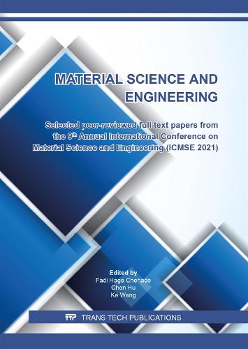 Material Science and Engineering