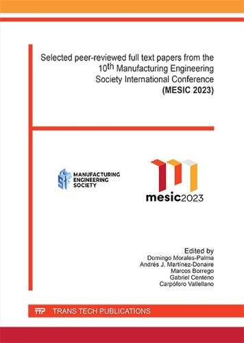 10th Manufacturing Engineering Society International Conference (MESIC 2023)