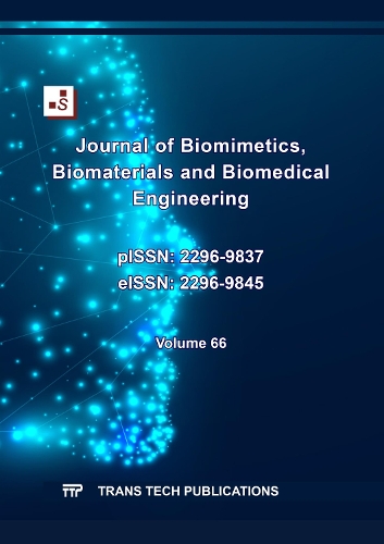Journal of Biomimetics, Biomaterials and Biomedical Engineering Vol. 66