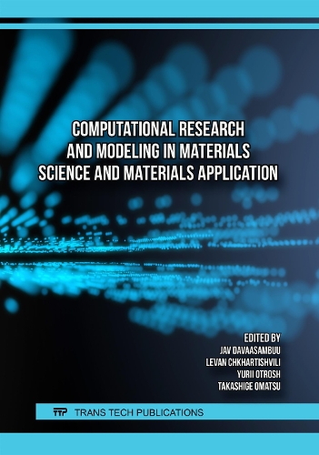 Computational Research and Modeling in Materials Science and Materials Application