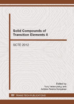 Solid Compounds of Transition Elements II