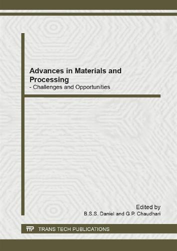 Advances in Materials and Processing