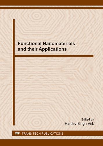 Functional Nanomaterials and their Applications