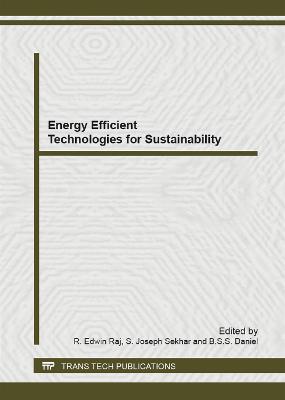 Energy Efficient Technologies for Sustainability
