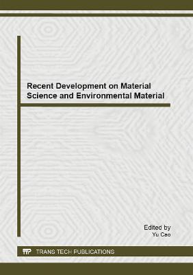 Recent Development on Material Science and Environmental Material
