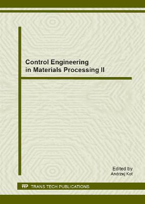 Control Engineering in Materials Processing II