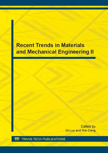 Recent Trends in Materials and Mechanical Engineering II