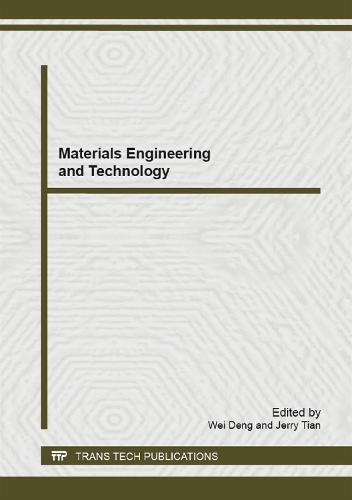 Materials Engineering and Technology