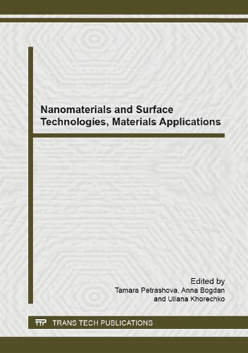 Nanomaterials and Surface Technologies, Materials Applications