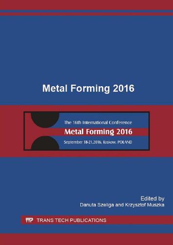 Metal Forming 2016
