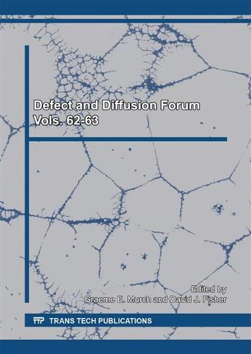 Defect and Diffusion Forum Vol. 62-63