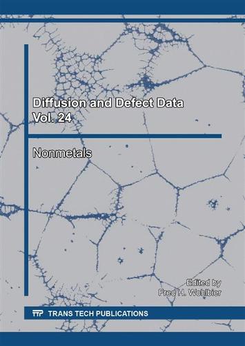 Diffusion and Defect Data Vol. 24