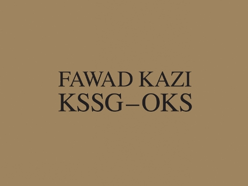 Fawad Kazi KSSG-OKS Volume I