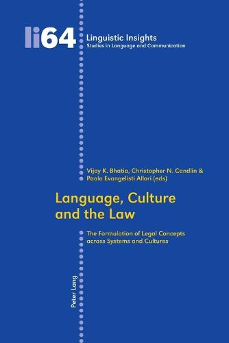 Language, Culture and the Law