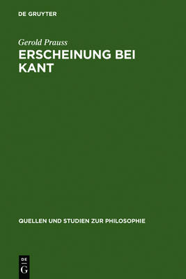 Erscheinung Bei Kant