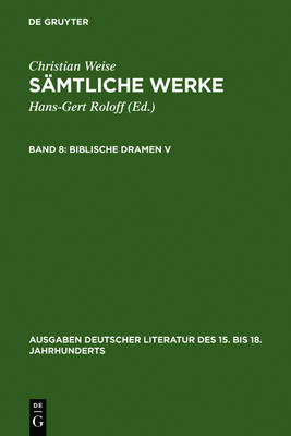 Biblische Dramen V