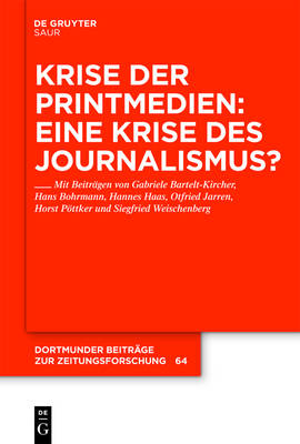 Krise der Printmedien