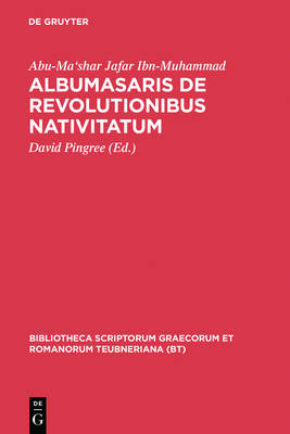 Albumasaris de revolutionibus nativitatum