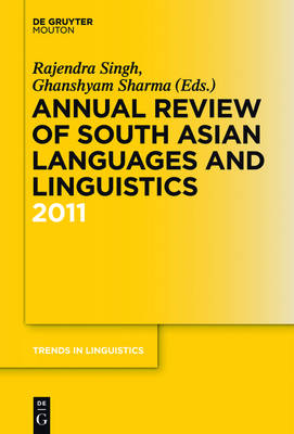 Annual Review of South Asian Languages and Linguistics: Volume 241